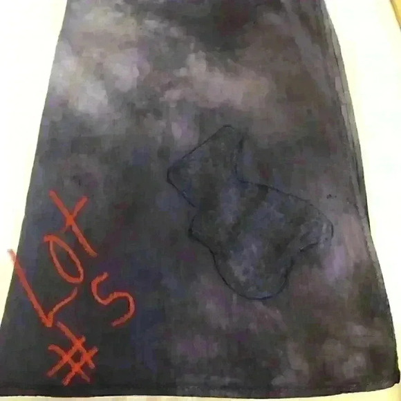 hand died lot of vtg linens perfect for crafting d - Picture 1 of 14